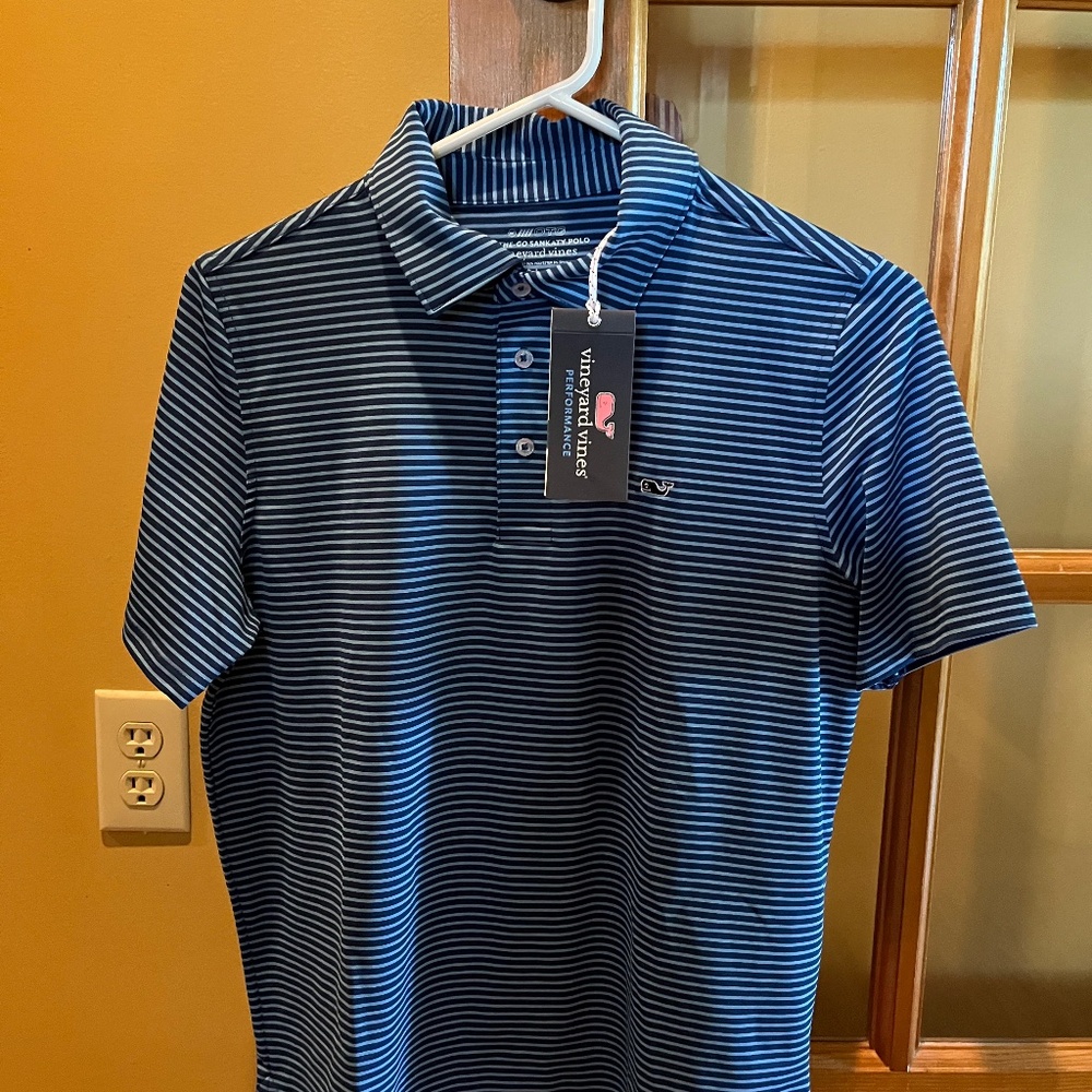 Vineyard Vines Boys Polo Shirt Large Size 16